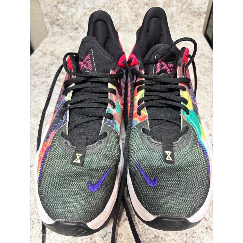 Nike PG 5 Play for the Future Multi-Color Basketball Shoes CW3143-600 Mens 9